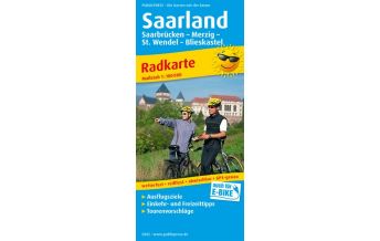 f&b Wanderkarten Saarland 1:100.000 Freytag-Berndt und ARTARIA