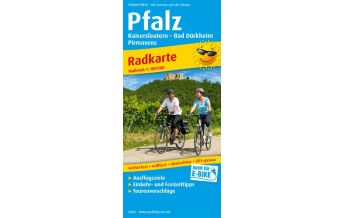 f&b Cycling Maps Pfalz, Radkarte 1:100.000 Freytag-Berndt und ARTARIA