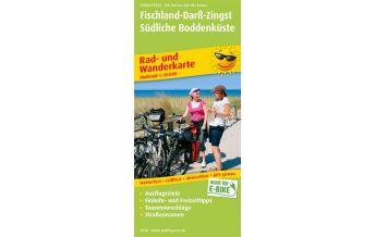 f&b Hiking Maps Fischland-Darß-Zingst, Südliche Boddenküste, Rad- und Wanderkarte 1:50.000 Freytag-Berndt und ARTARIA