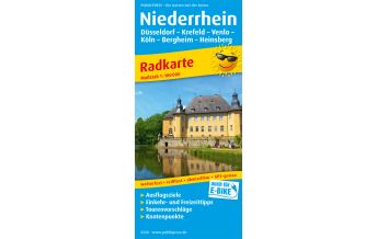 f&b Cycling Maps Niederrhein, Radkarte 1:100.000 Freytag-Berndt und ARTARIA