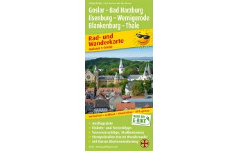 f&b Hiking Maps Goslar - Bad Harzburg - Ilsenburg, Rad- und Wanderkarte 1:50.000 Freytag-Berndt und ARTARIA