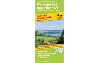 f&b Wanderkarten Waginger See - Rupertiwinkel, Rad- und Wanderkarte 1:50.000 Freytag-Berndt und ARTARIA