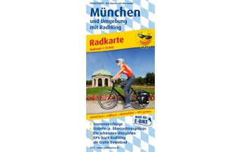 f&b Radkarten München und Umgebung mit RadlRing, Radkarte 1:75.000 Freytag-Berndt und ARTARIA