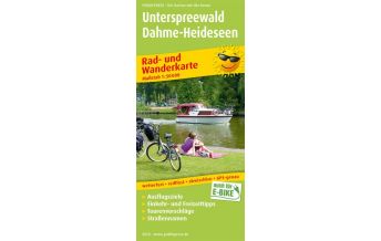 f&b Wanderkarten Unterspreewald - Dahme-Heideseen, Rad- und Wanderkarte 1:50.000 Freytag-Berndt und ARTARIA