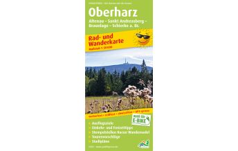 Wanderkarten Harz Oberharz, Rad- und Wanderkarte 1:50.000 Freytag-Berndt und ARTARIA