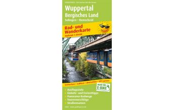 f&b Wanderkarten Wuppertal - Bergisches Land, Rad- und Wanderkarte 1:50.000 Freytag-Berndt und ARTARIA