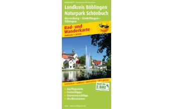 f&b Hiking Maps Landkreis Böblingen - Naturpark Schönbuch, Rad- und Wanderkarte 1:50.000 Freytag-Berndt und ARTARIA