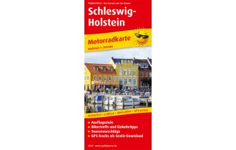 f&b Straßenkarten Schleswig-Holstein, Motorradkarte 1:250.000 Freytag-Berndt und ARTARIA