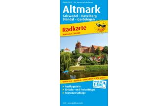Cycling Maps Germany Altmark, Radkarte 1:100.000 Freytag-Berndt und ARTARIA