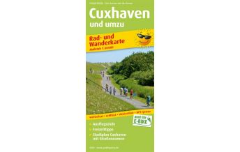 f&b Wanderkarten Cuxhaven und umzu, Rad- und Wanderkarte 1:60.000 Freytag-Berndt und ARTARIA