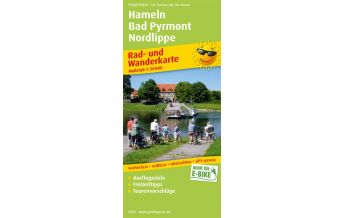 f&b Hiking Maps Hameln - Bad Pyrmont - Nordlippe, Rad- und Wanderkarte 1:50.000 Freytag-Berndt und ARTARIA
