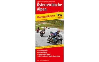 f&b Road Maps Österreichische Alpen, Motorradkarte 1:250.000 Freytag-Berndt und ARTARIA