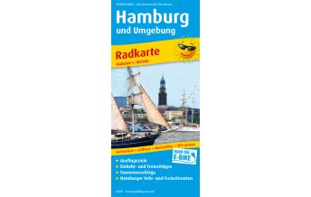 f&b Cycling Maps Hamburg und Umgebung, Radkarte 1:100.000 Freytag-Berndt und ARTARIA