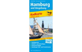 f&b Radkarten Radkarte 0458, Hamburg und Umgebung 1:100.000 Freytag-Berndt und ARTARIA