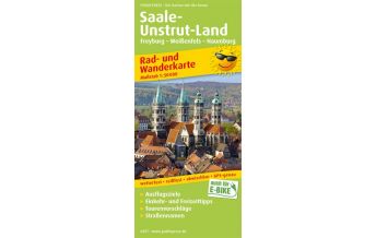 f&b Wanderkarten Saale-Unstrut-Land, Rad- und Wanderkarte 1:50.000 Freytag-Berndt und ARTARIA