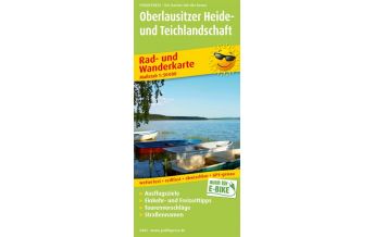 f&b Wanderkarten Oberlausitzer Heide- und Teichlandschaft, Rad- und Wanderkarte 1:50.000 Freytag-Berndt und ARTARIA