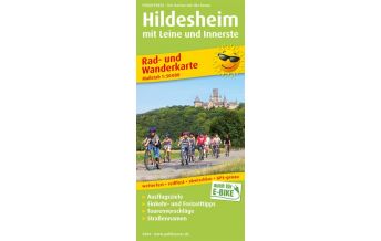 f&b Wanderkarten Hildesheim mit Leine und Innerste, Rad- und Wanderkarte 1:50.000 Freytag-Berndt und ARTARIA