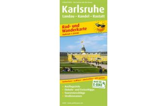 f&b Wanderkarten Karlsruhe, Rad- und Wanderkarte 1:50.000 Freytag-Berndt und ARTARIA