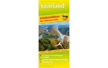 f&b Bücher und Globen Saarland, Erlebnisführer und Karte 1:120.000 Freytag-Berndt und ARTARIA