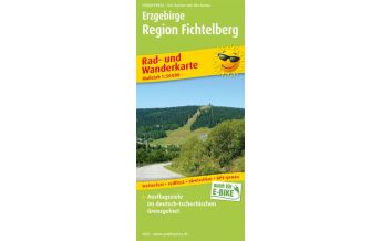 f&b Wanderkarten Erzgebirge - Region Fichtelberg, Rad- und Wanderkarte 1:50.000 Freytag-Berndt und ARTARIA
