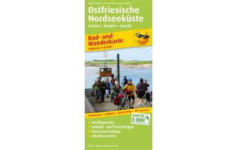 f&b Hiking Maps Ostfriesische Nordseeküste, Rad- und Wanderkarte 1:50.000 Freytag-Berndt und ARTARIA
