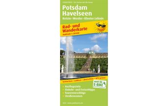f&b Wanderkarten Potsdam - Havelseen, Rad- und Wanderkarte 1:50.000 Freytag-Berndt und ARTARIA