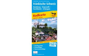 f&b Wanderkarten Fränkische Schweiz, Radkarte 1:100.000 Freytag-Berndt und ARTARIA