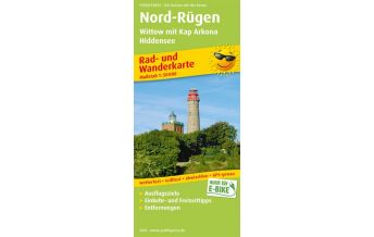 f&b Wanderkarten Nord-Rügen, Rad- und Wanderkarte 1:50.000 Freytag-Berndt und ARTARIA