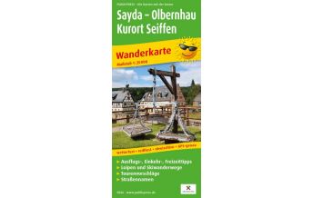 f&b Wanderkarten Sayda - Olbernhau - Kurort Seiffen, Wanderkarte 1:25.000 Freytag-Berndt und ARTARIA
