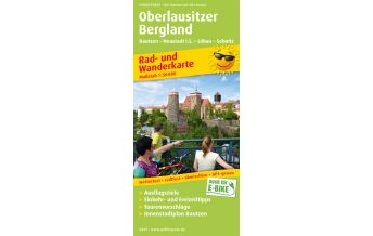 f&b Wanderkarten Oberlausitzer Bergland, Rad- und Wanderkarte 1:50.000 Freytag-Berndt und ARTARIA