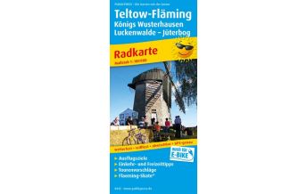 f&b Cycling Maps Teltow - Fläming, Radkarte 1:100.000 Freytag-Berndt und ARTARIA