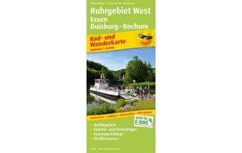 f&b Hiking Maps Ruhrgebiet West, Rad- und Wanderkarte 1:50.000 Freytag-Berndt und ARTARIA