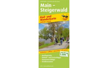 f&b Hiking Maps Main - Steigerwald, Rad- und Wanderkarte 1:50.000 Freytag-Berndt und ARTARIA