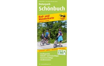 f&b Hiking Maps Naturpark Schönbuch, Rad- und Wanderkarte 1:25.000 Freytag-Berndt und ARTARIA