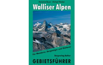 Hiking Guides Rother Alpenvereinsführer Walliser Alpen Bergverlag Rother
