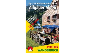 Wanderführer Alp- und Hüttenwanderungen Allgäuer Alpen Bergverlag Rother