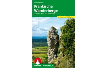 Wanderführer Rother Wanderbuch Fränkische Wanderberge Bergverlag Rother
