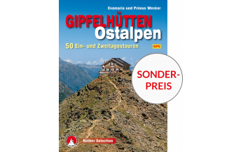 Wanderführer Gipfelhütten Ostalpen Bergverlag Rother