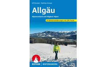 Winterwander- und Schneeschuhführer Rother Winterwanderführer Allgäu Bergverlag Rother