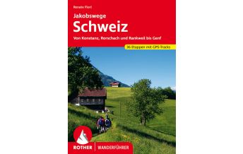 Weitwandern Rother Wanderführer Jakobswege Schweiz Bergverlag Rother