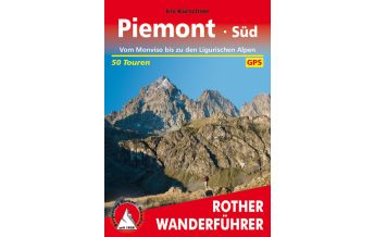 Hiking Guides Rother Wanderführer Piemont Süd Bergverlag Rother