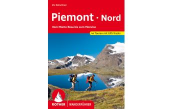 Long Distance Hiking Rother Wanderführer Piemont Nord Bergverlag Rother