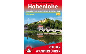Hiking Guides Rother Wanderführer Hohenlohe Bergverlag Rother