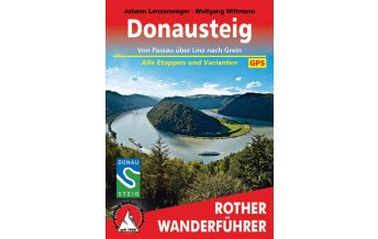 Long Distance Hiking Rother Wanderführer Donausteig Bergverlag Rother
