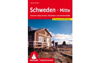Hiking Guides Rother Wanderführer Schweden Mitte Bergverlag Rother