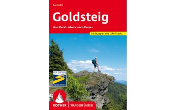 Long Distance Hiking Rother Wanderführer Goldsteig Bergverlag Rother