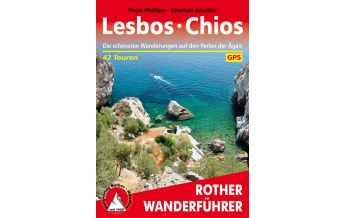 Wanderführer Rother Wanderführer Lésbos, Chíos Bergverlag Rother