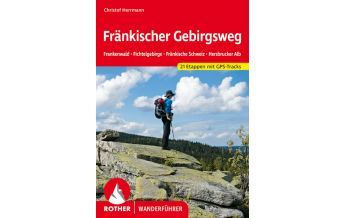 Long Distance Hiking Rother Wanderführer Fränkischer Gebirgsweg Bergverlag Rother