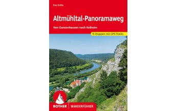 Hiking Guides Rother Wanderführer Altmühltal-Panoramaweg Bergverlag Rother