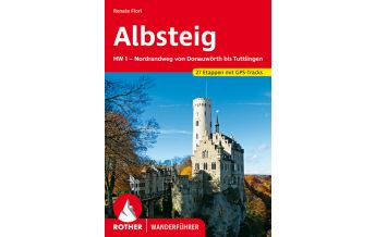 Long Distance Hiking Rother Trekking Guide Albsteig Bergverlag Rother